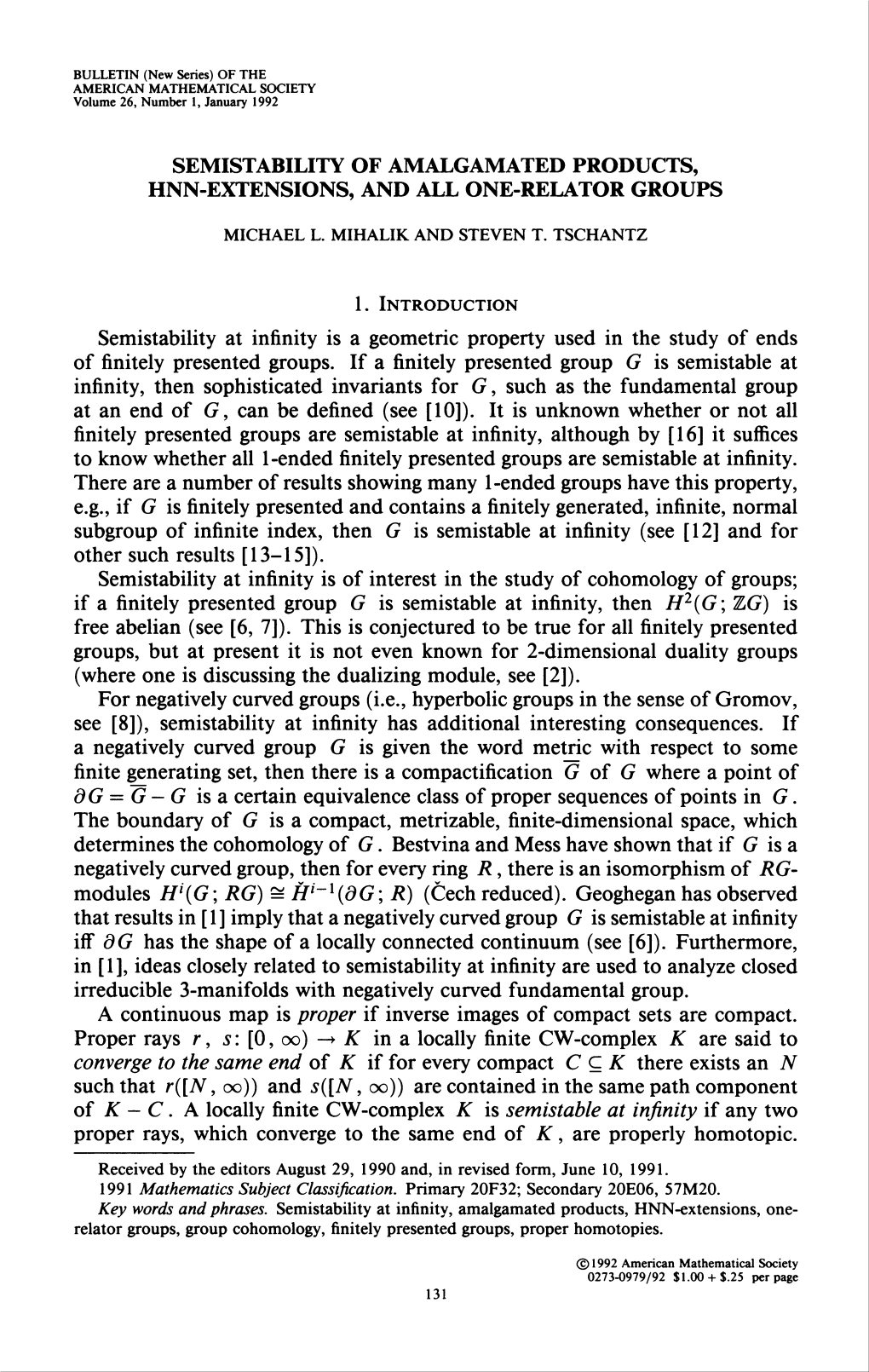 Hnn-Extensions, and All One-Relator Groups