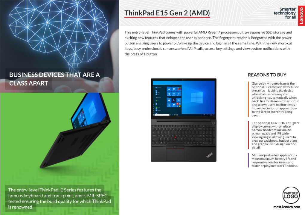 Thinkpad E15 Gen 2 (AMD)