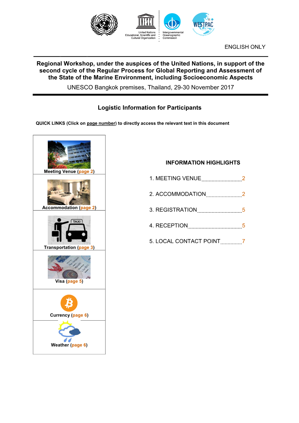 Ocean Forecasting Demonstration Project for IOGOOS & SEAGOOS