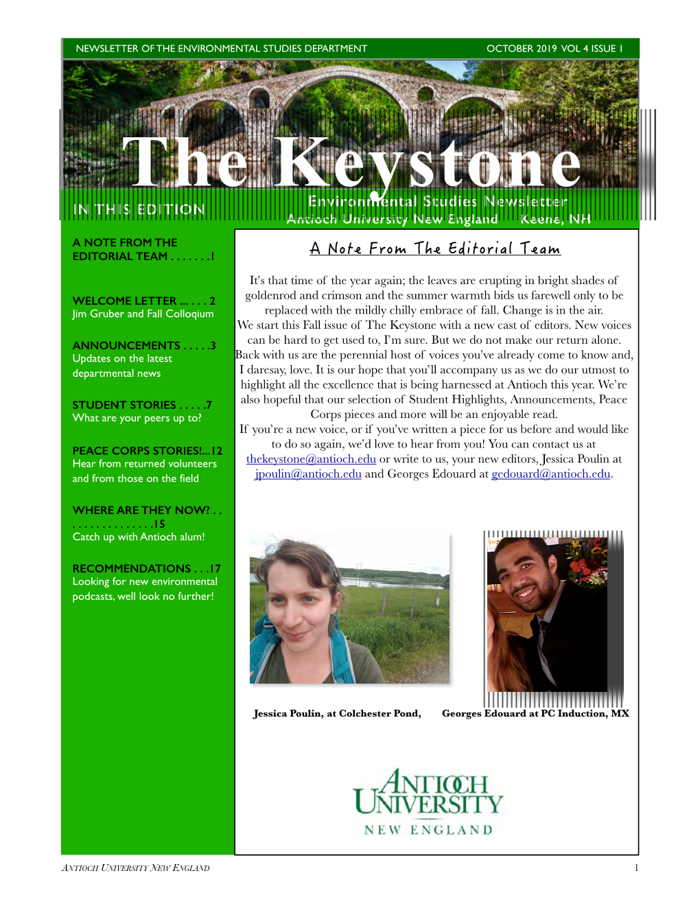 The Keystone, October 2019