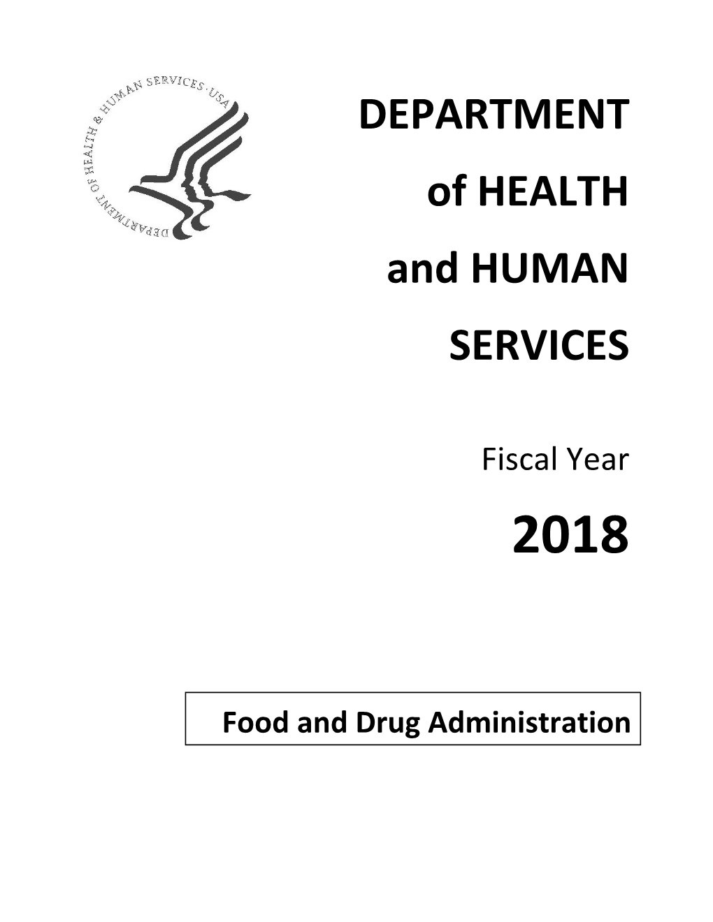 DEPARTMENT of HEALTH and HUMAN SERVICES