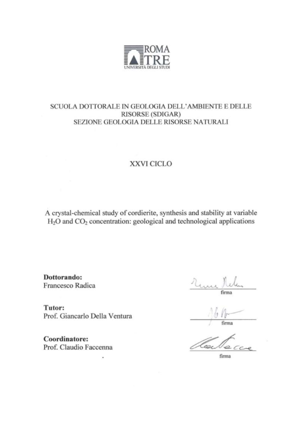 Francesco Radica Phd Thesis Final.Pdf