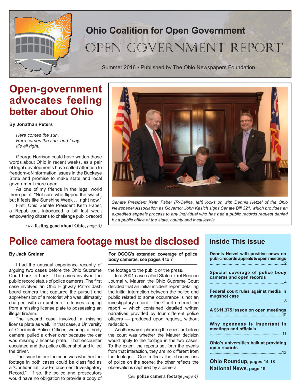 Open Government Report