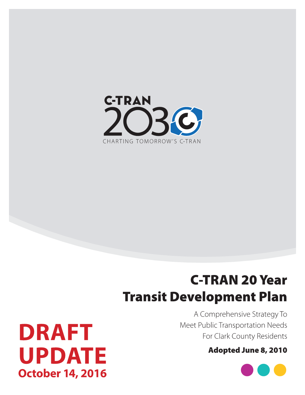 C-TRAN 20 Year Transit Development Plan