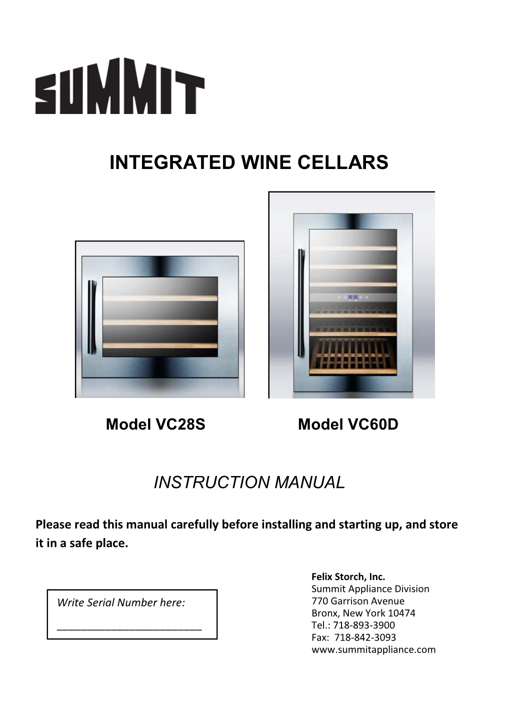 Integrated Wine Cellars