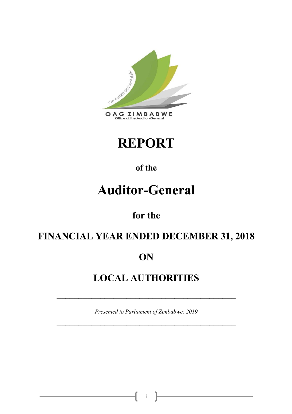 Local Authorities Report 2018