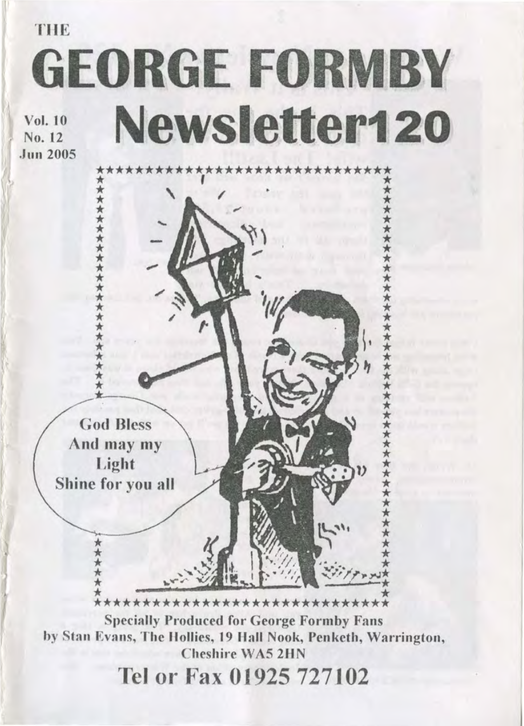 George Formby Society's Magazine