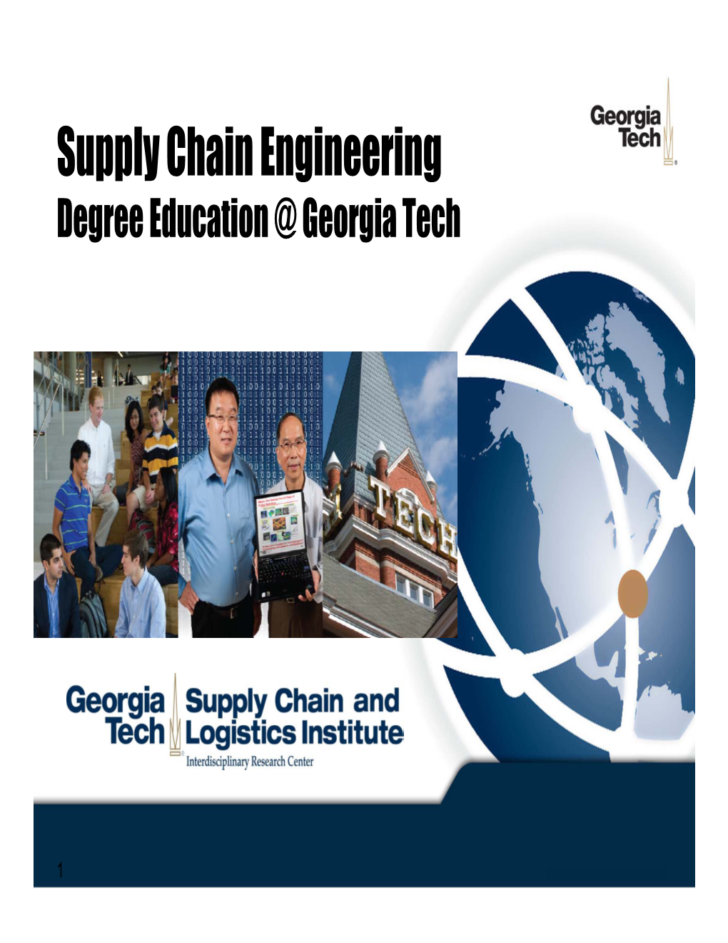 Supply Chain Engineering Degree Education @ Georgia Tech