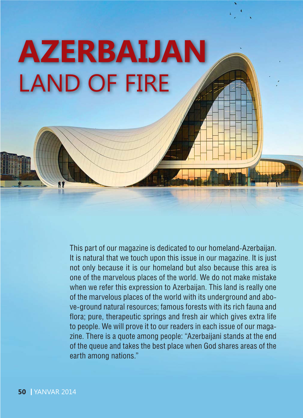 Azerbaijan Land of Fire
