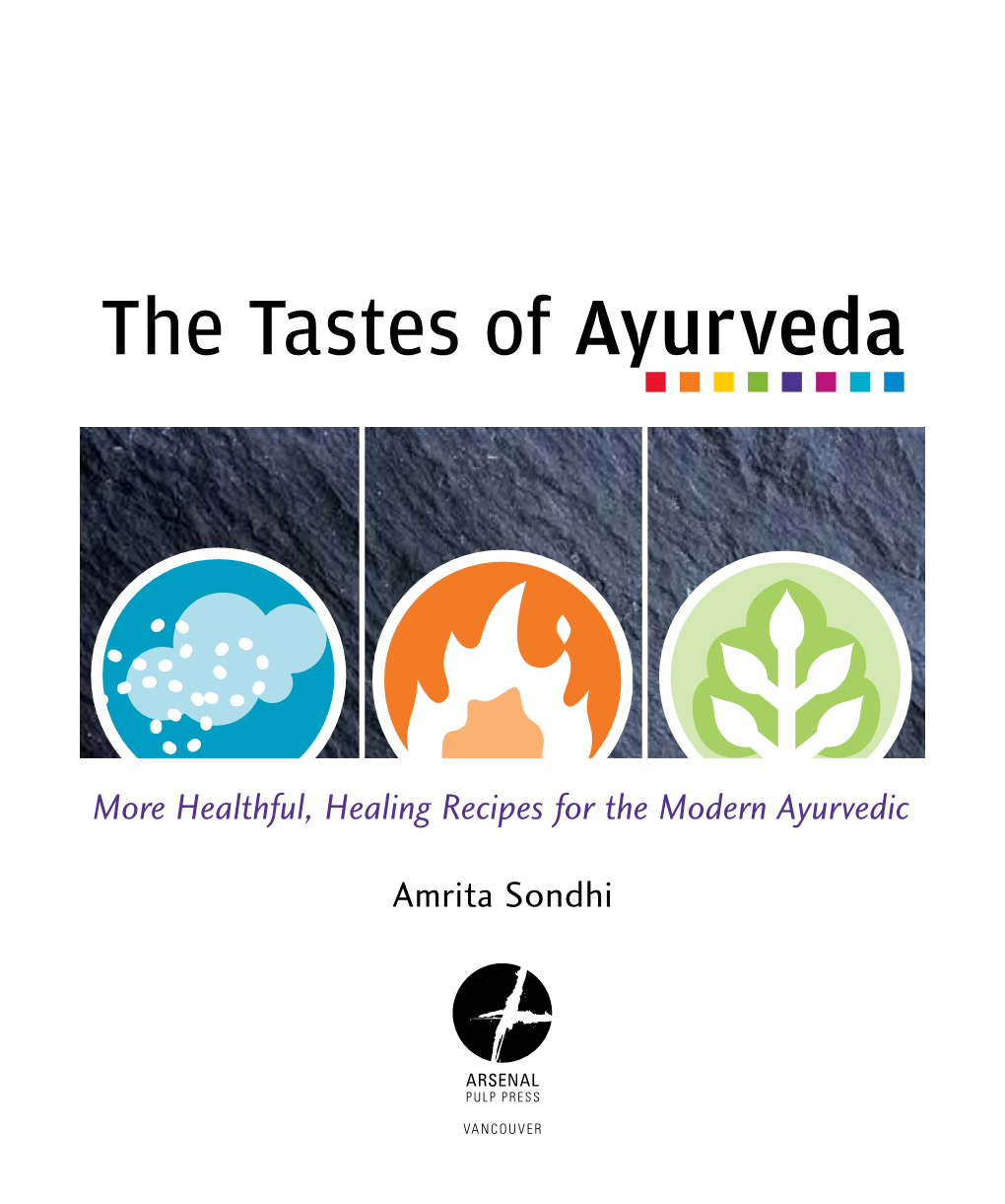 The Tastes of Ayurveda