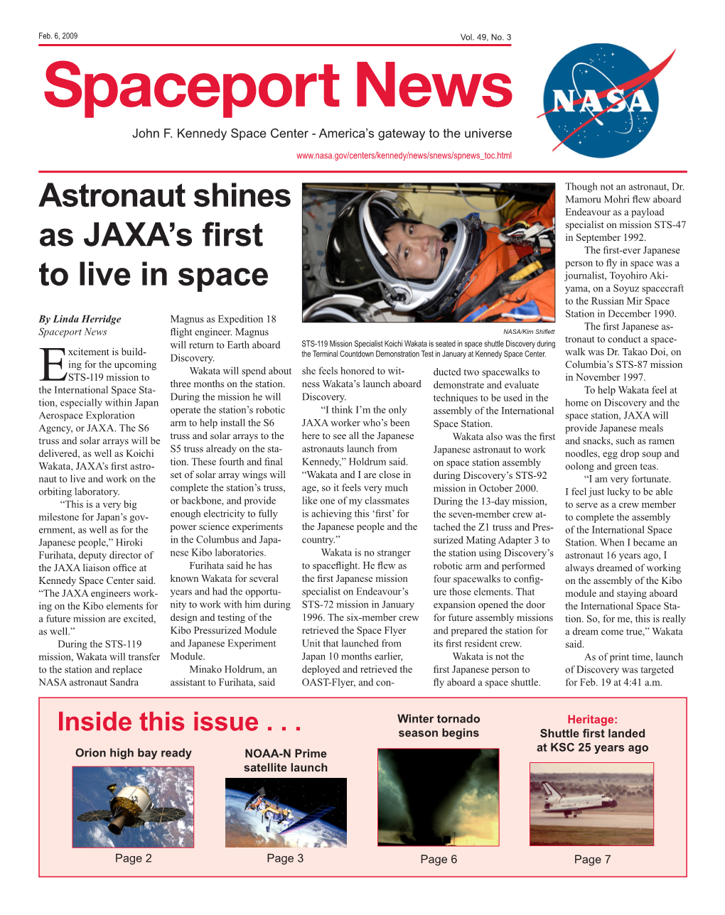 Spaceport News John F