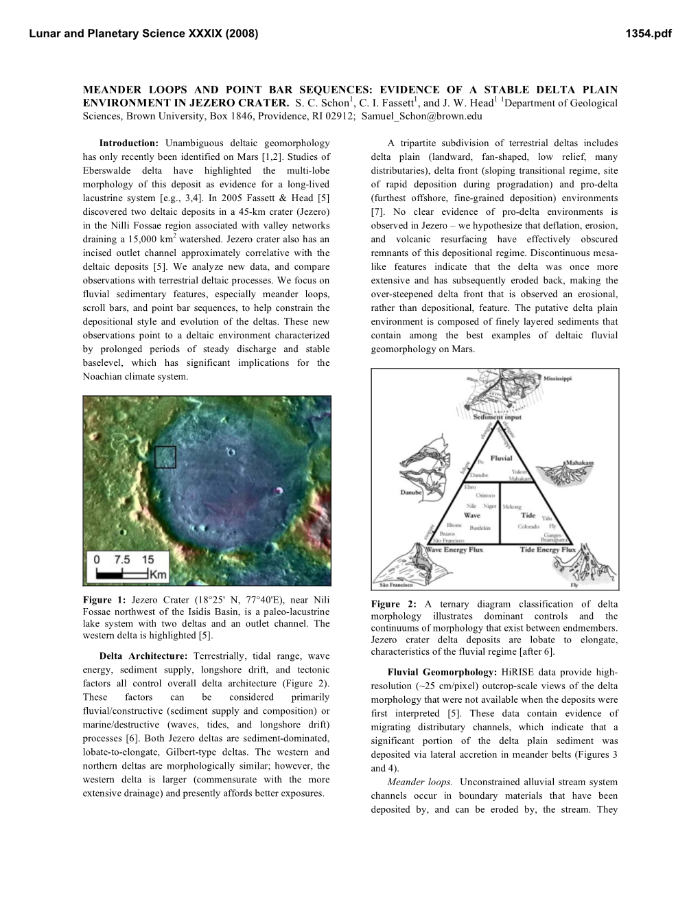 Meander Loops and Point Bar Sequences: Evidence of a Stable Delta Plain Environment in Jezero Crater