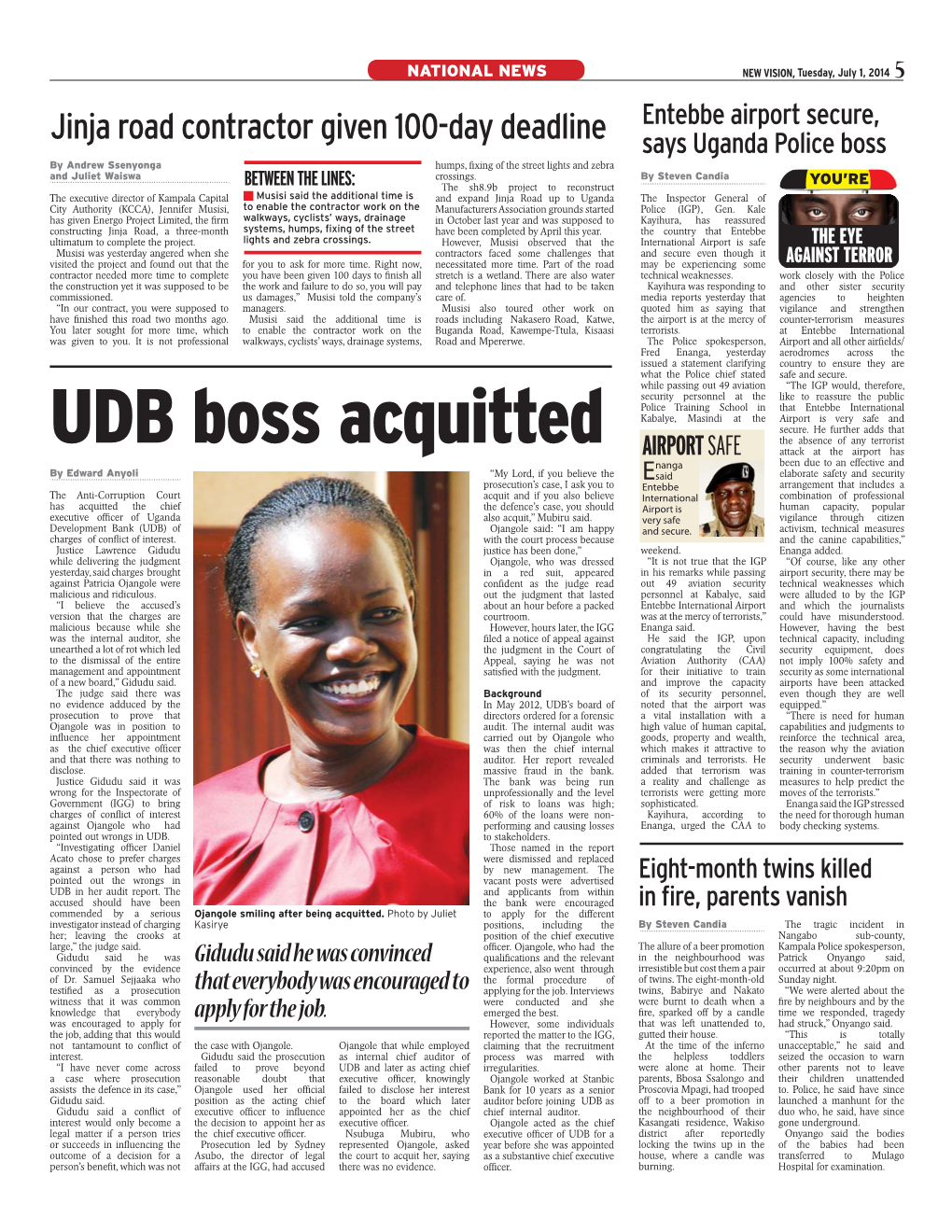 UDB Boss Acquitted Secure
