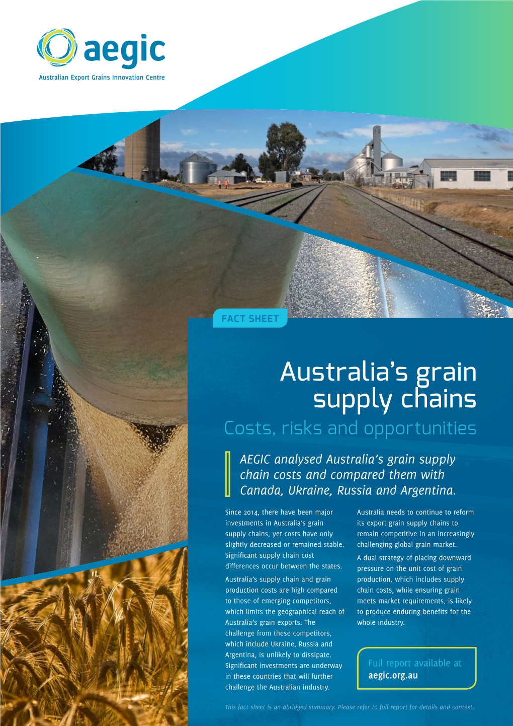 Australia's Grain Supply Chains