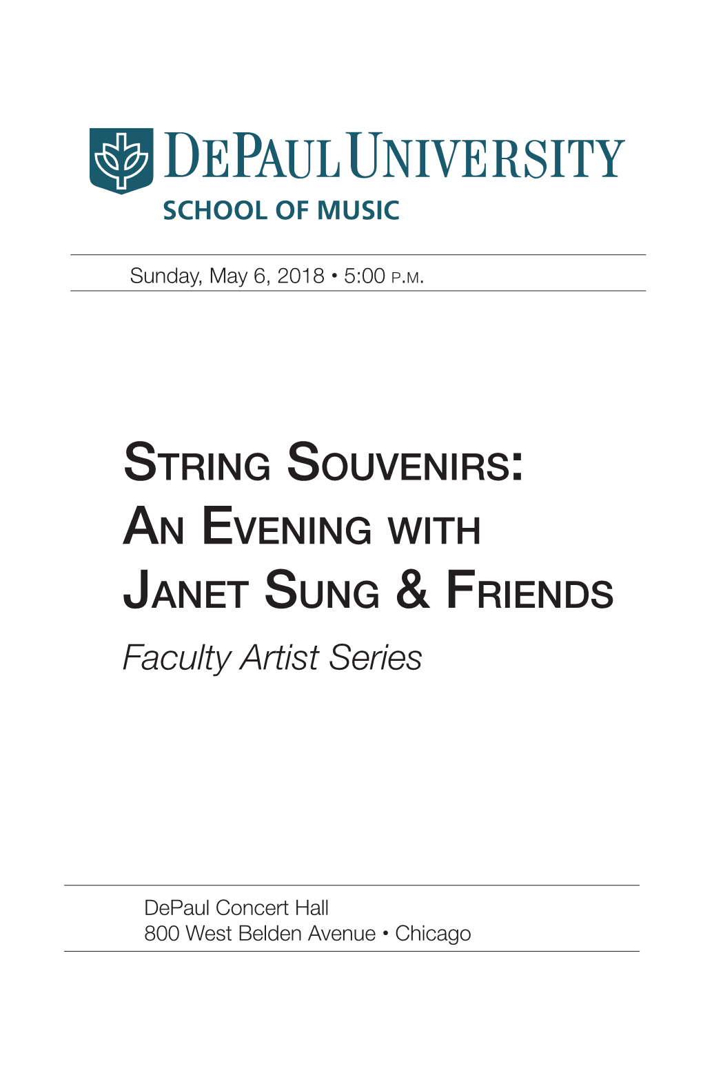 Janet Sung & Friends