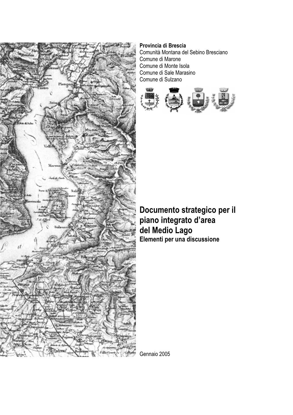Documento Strategico Per Il Piano Integrato D'area Del Medio Lago