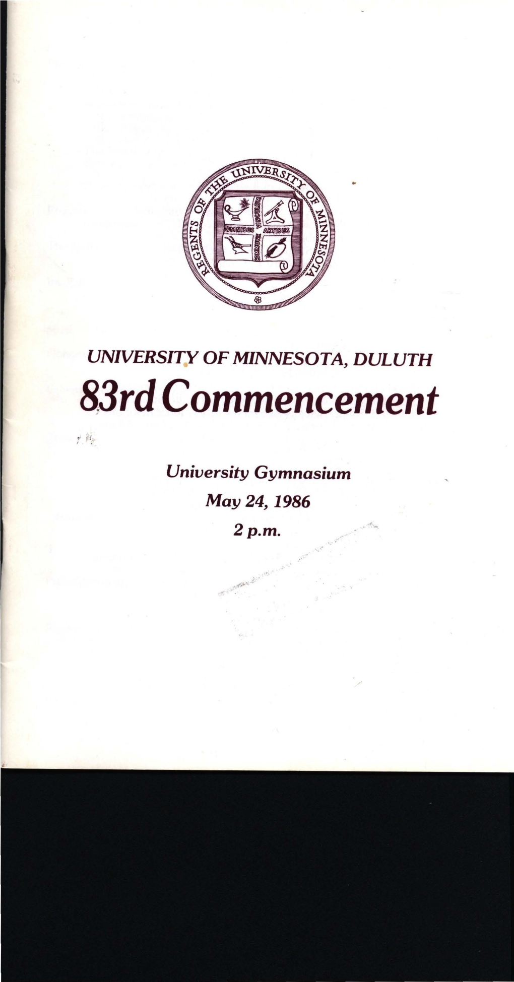 83Rd Commencement