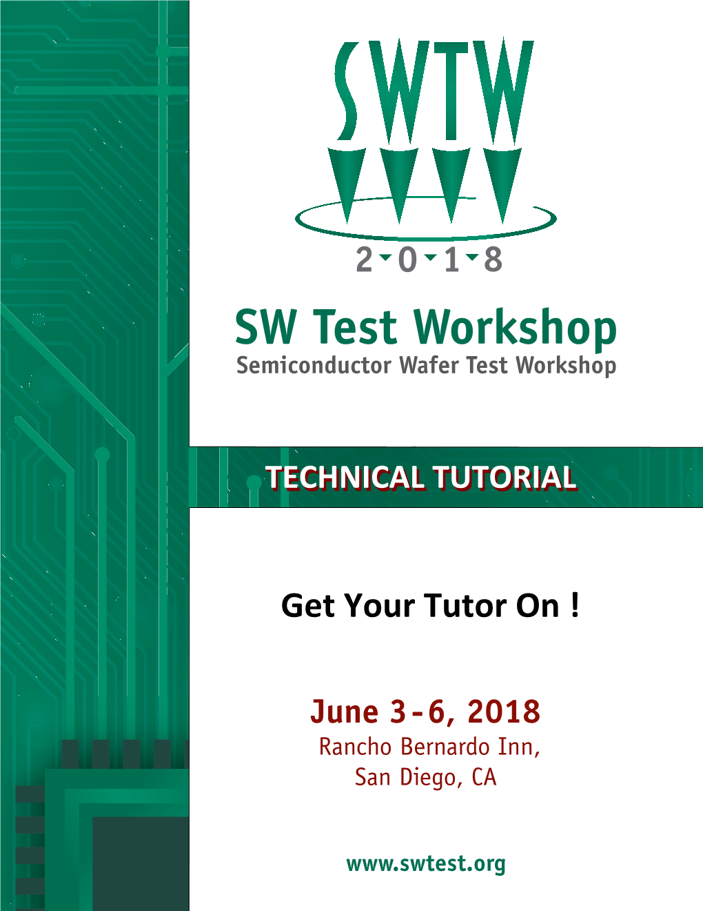 SW Test 2018 Wafer Test Technology Conference and EXPO