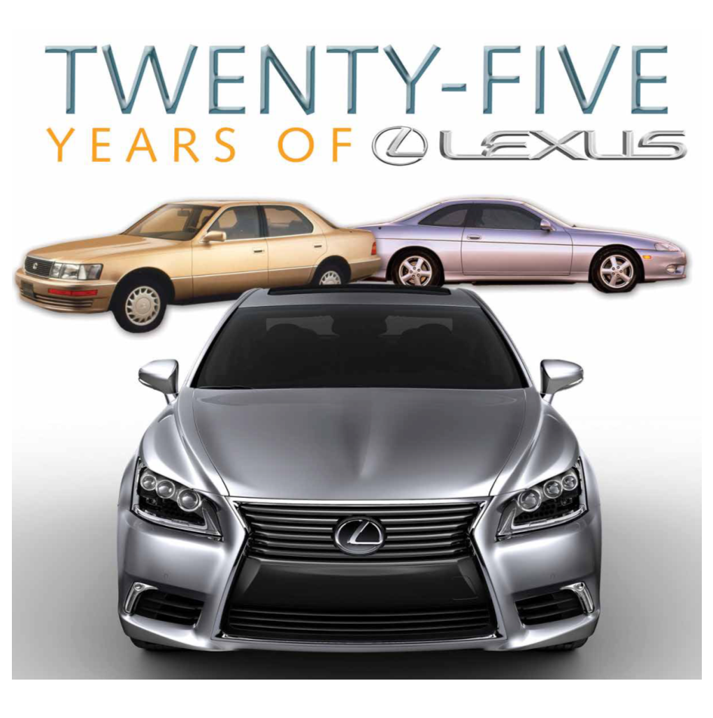 25 Years of Lexus | History New Concept in Luxury Iming Can Truly Be Everything