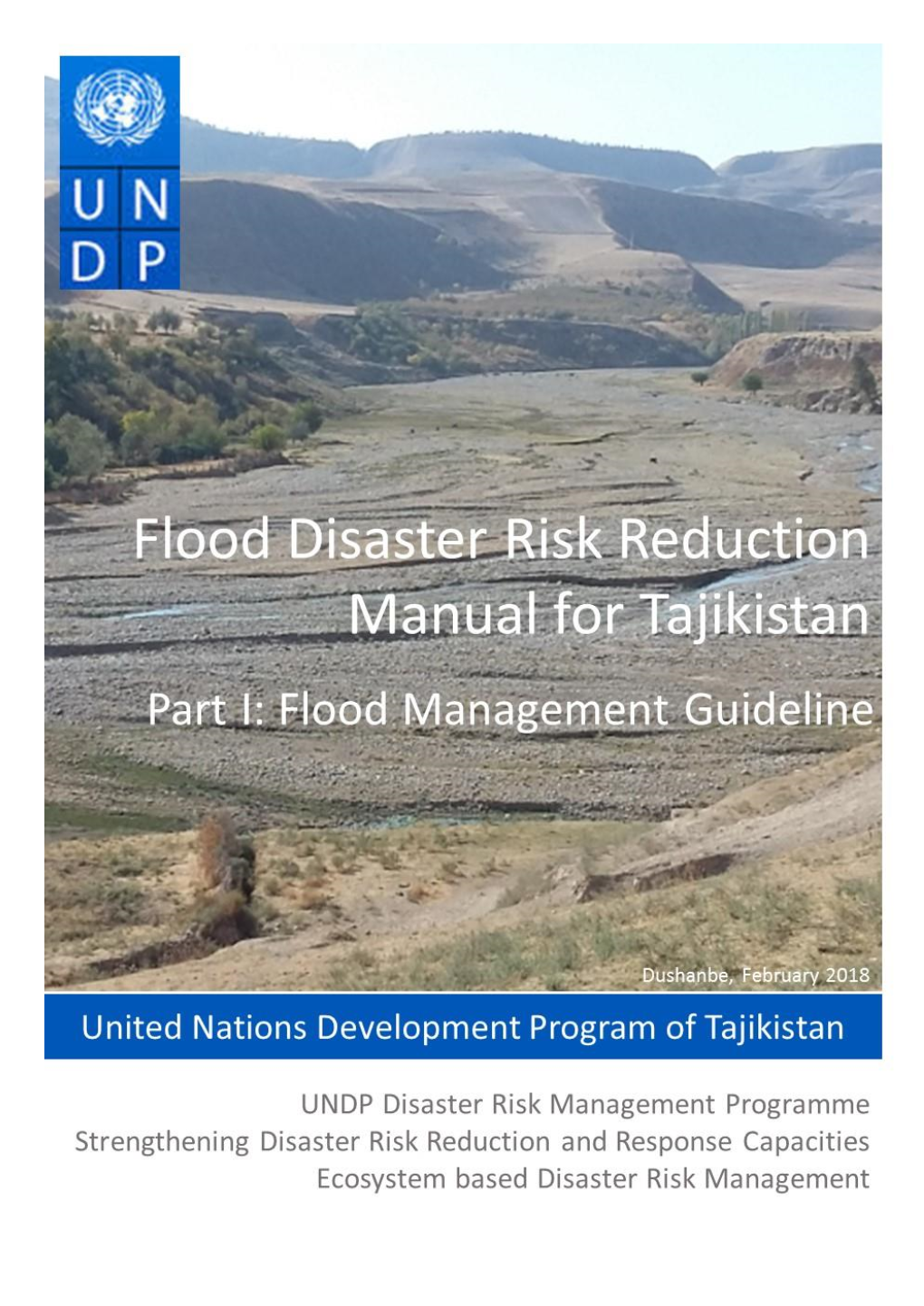 Flood Management Guideline Tajikistan