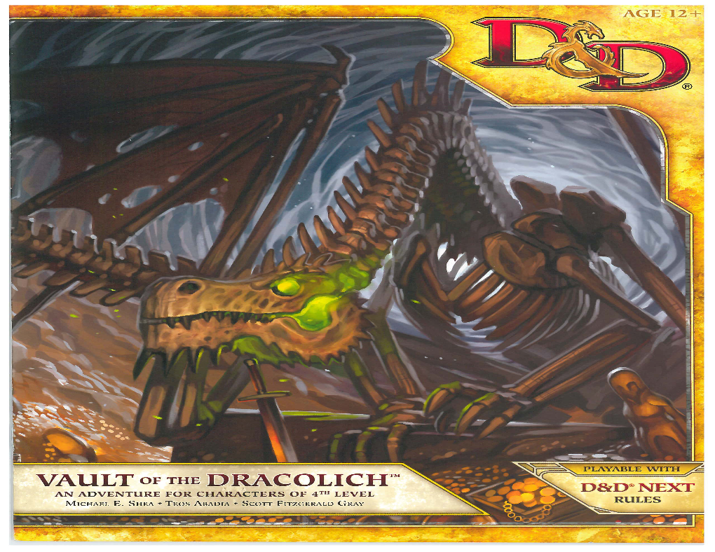 Vault of the Dracolich Tm