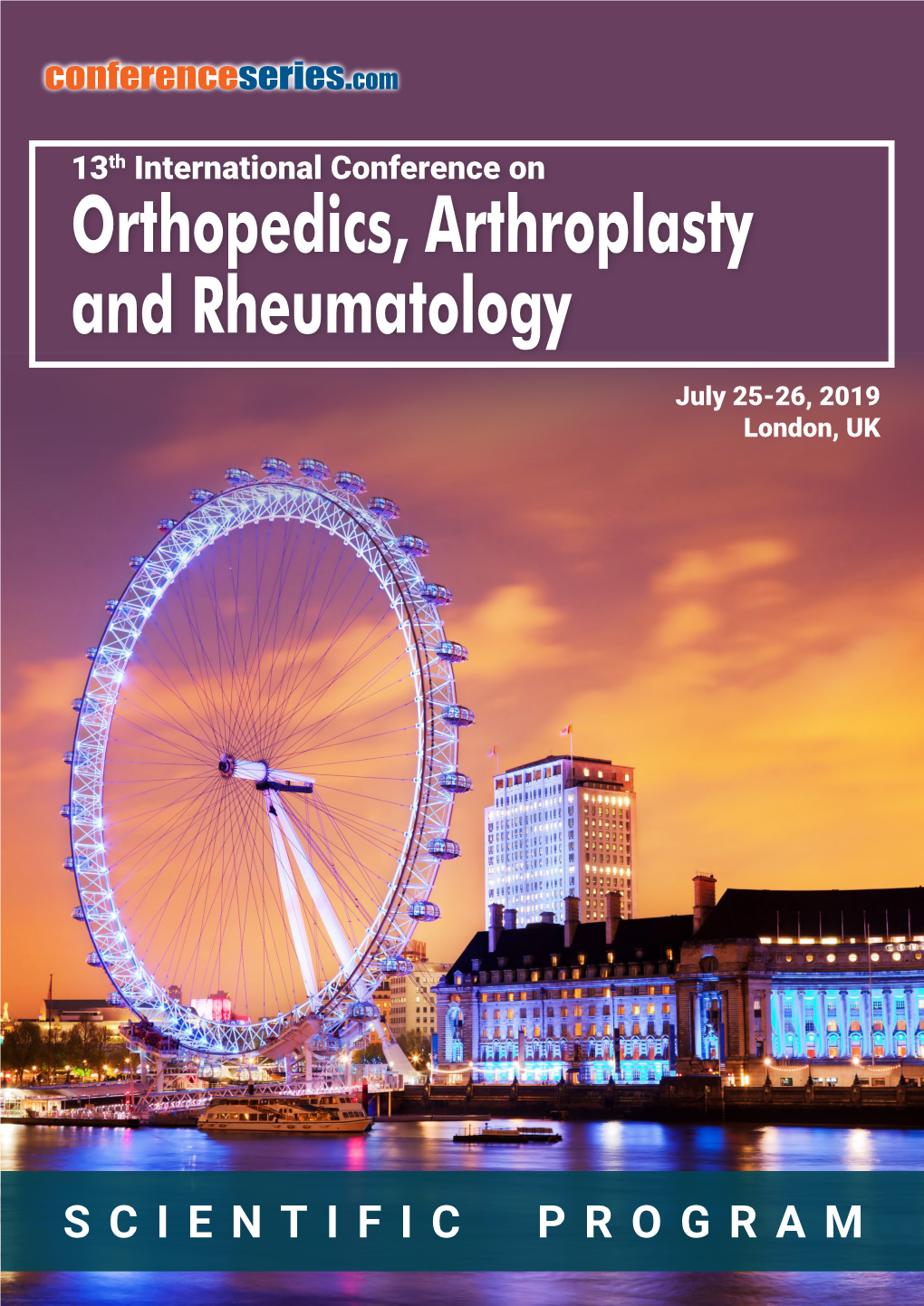 Orthopedics, Arthroplasty and Rheumatology