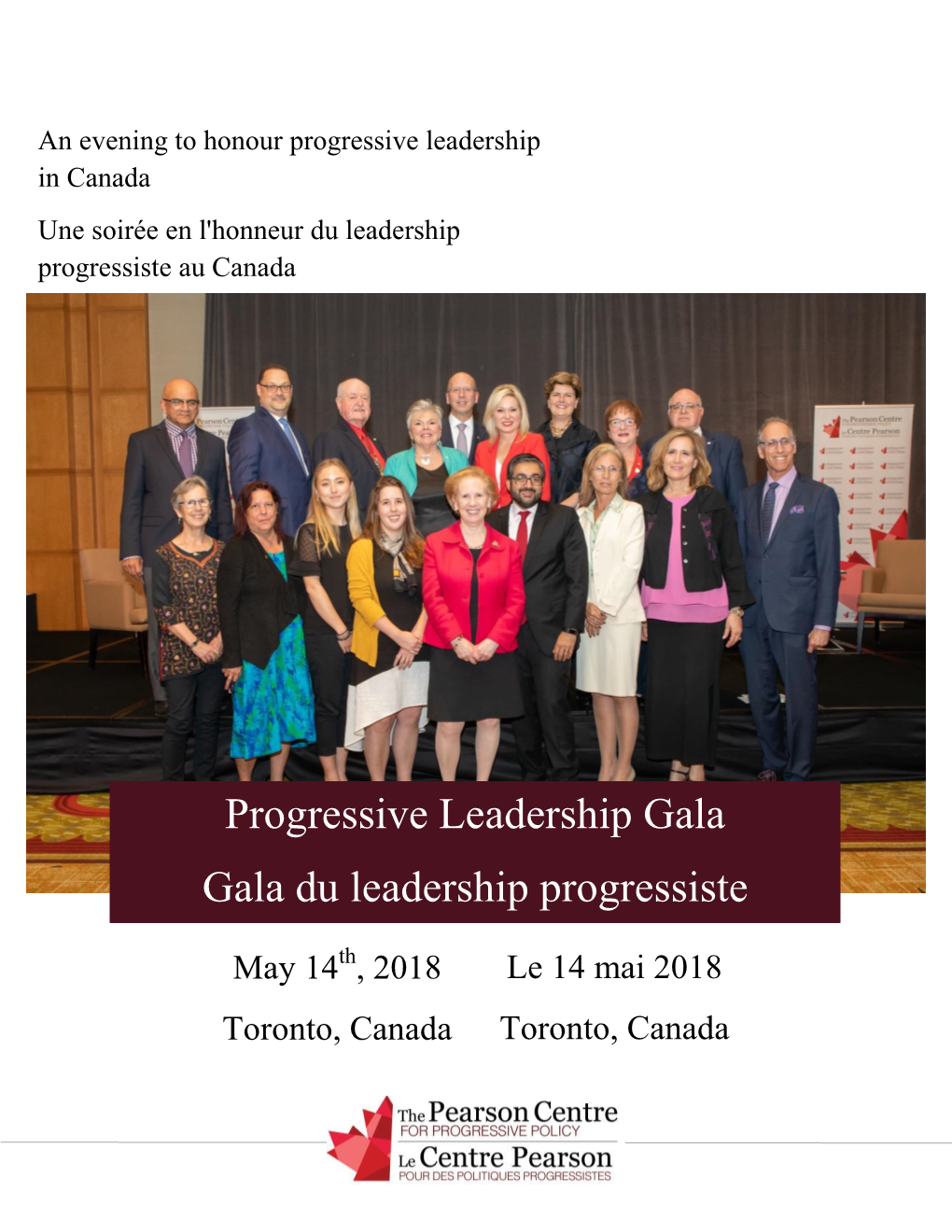 Progressive Leadership Gala Gala Du Leadership Progressiste