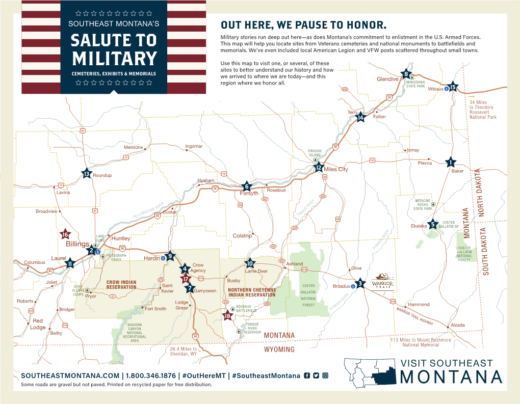 Military Stories Run Deep out Here—As Does Montana’S Commitment to Enlistment in the U.S