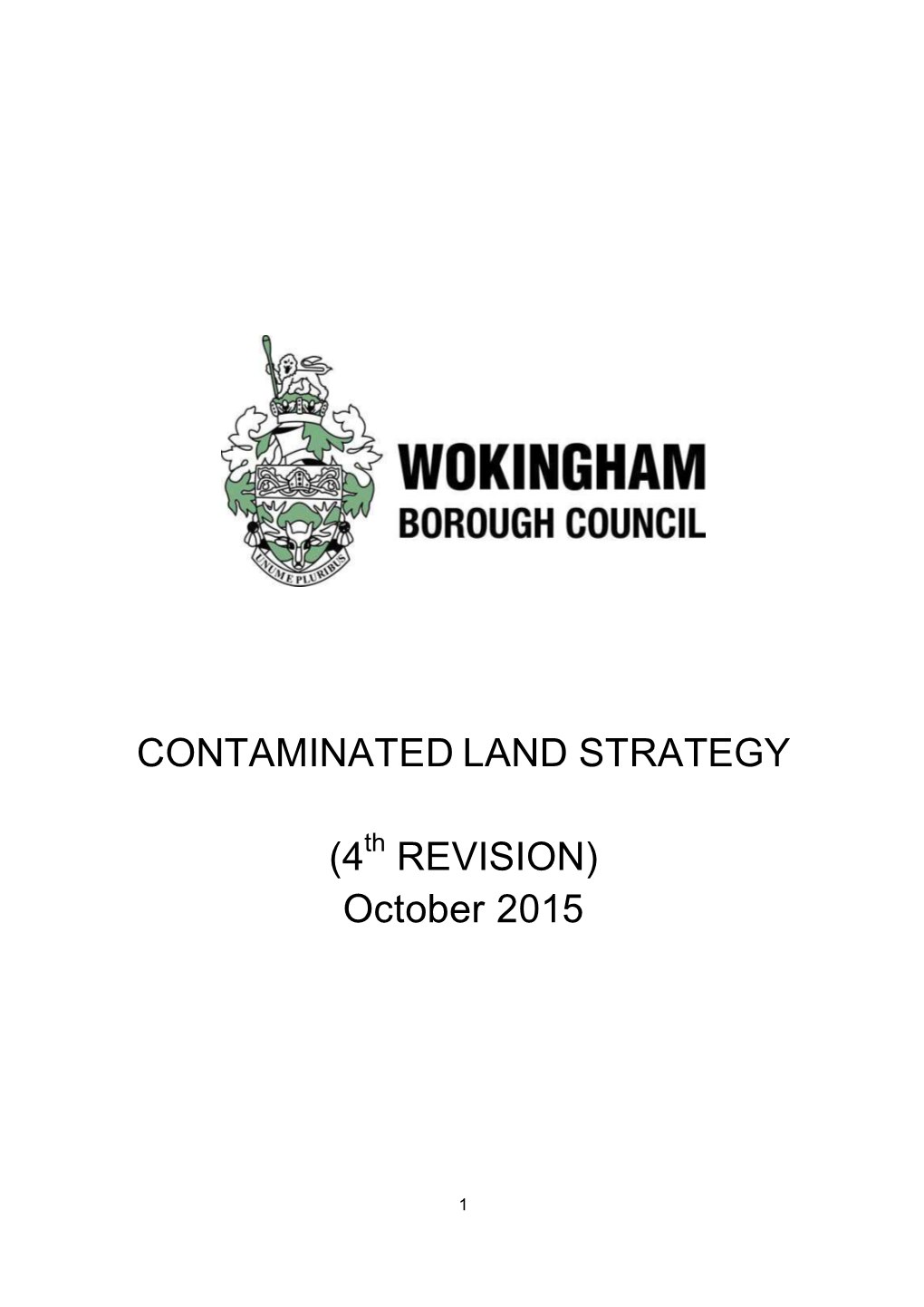 V4 Wokingham Contaminated Land Strategy Final