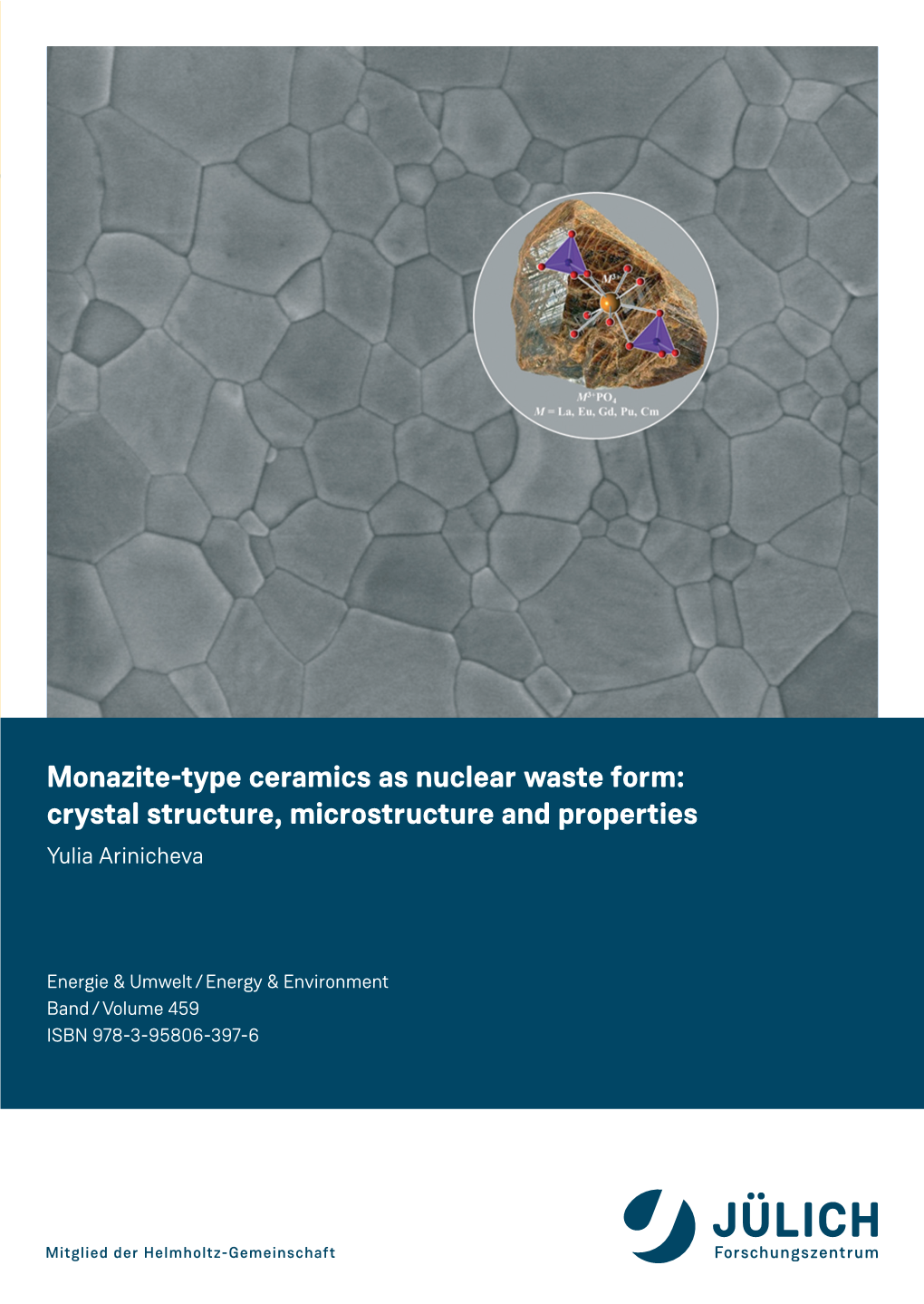 Monazite-Type Ceramics As Nuclear Waste Form