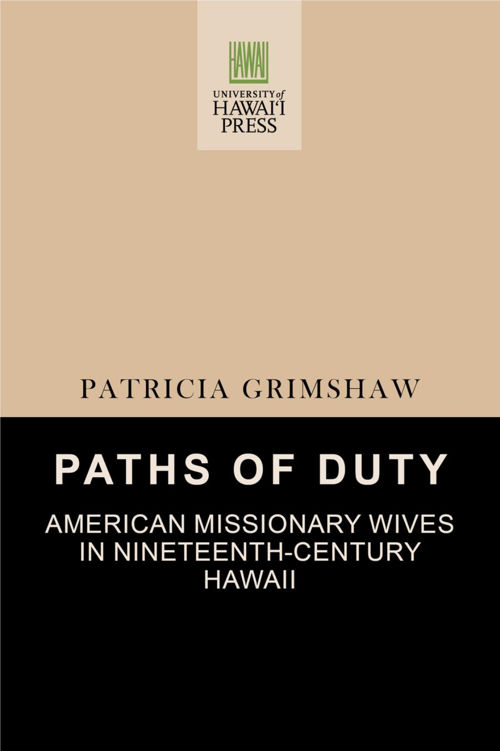 American Missionary Wives in Nineteenth-Century Hawaii