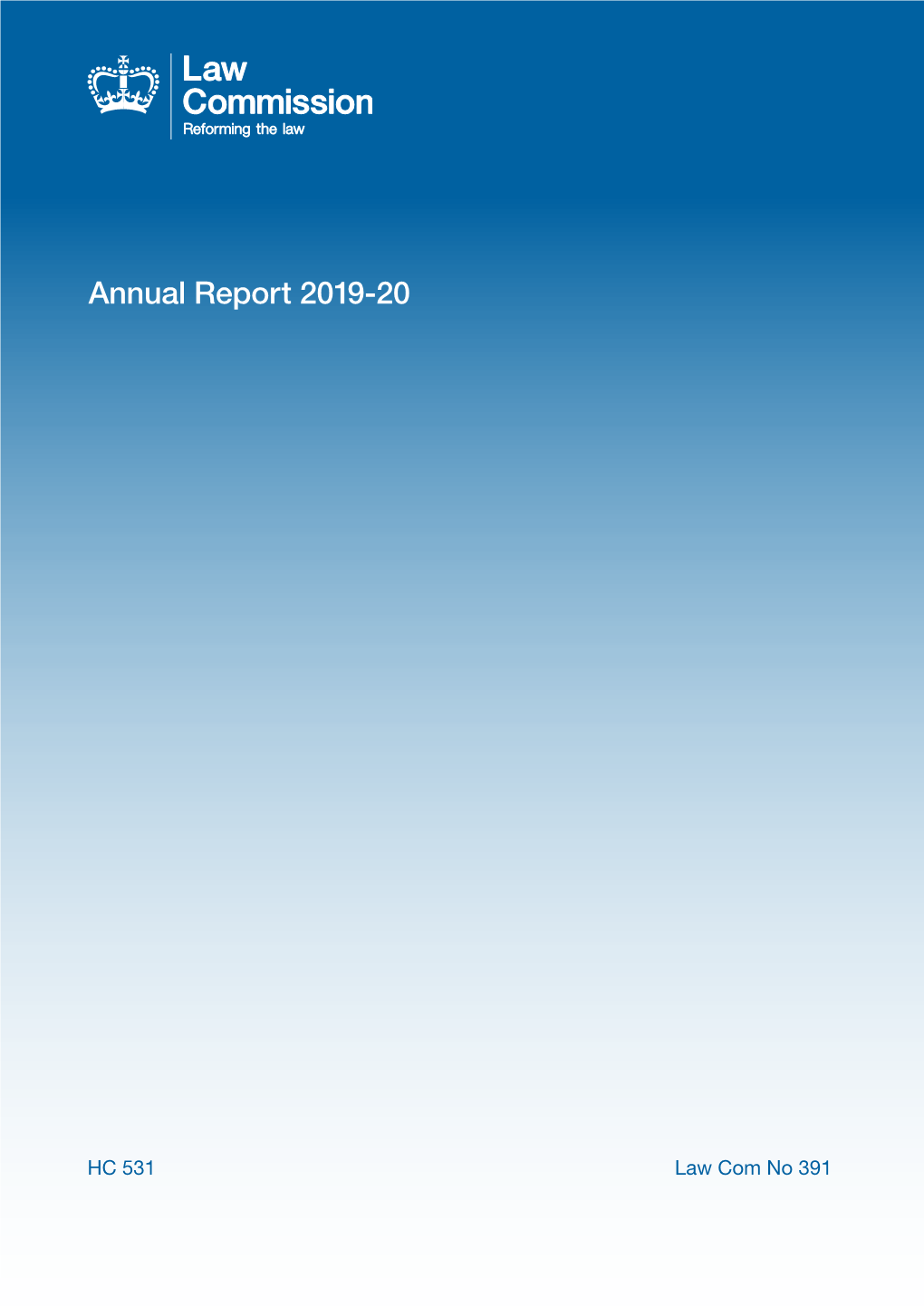 Law Commission Annual Report 2019-20