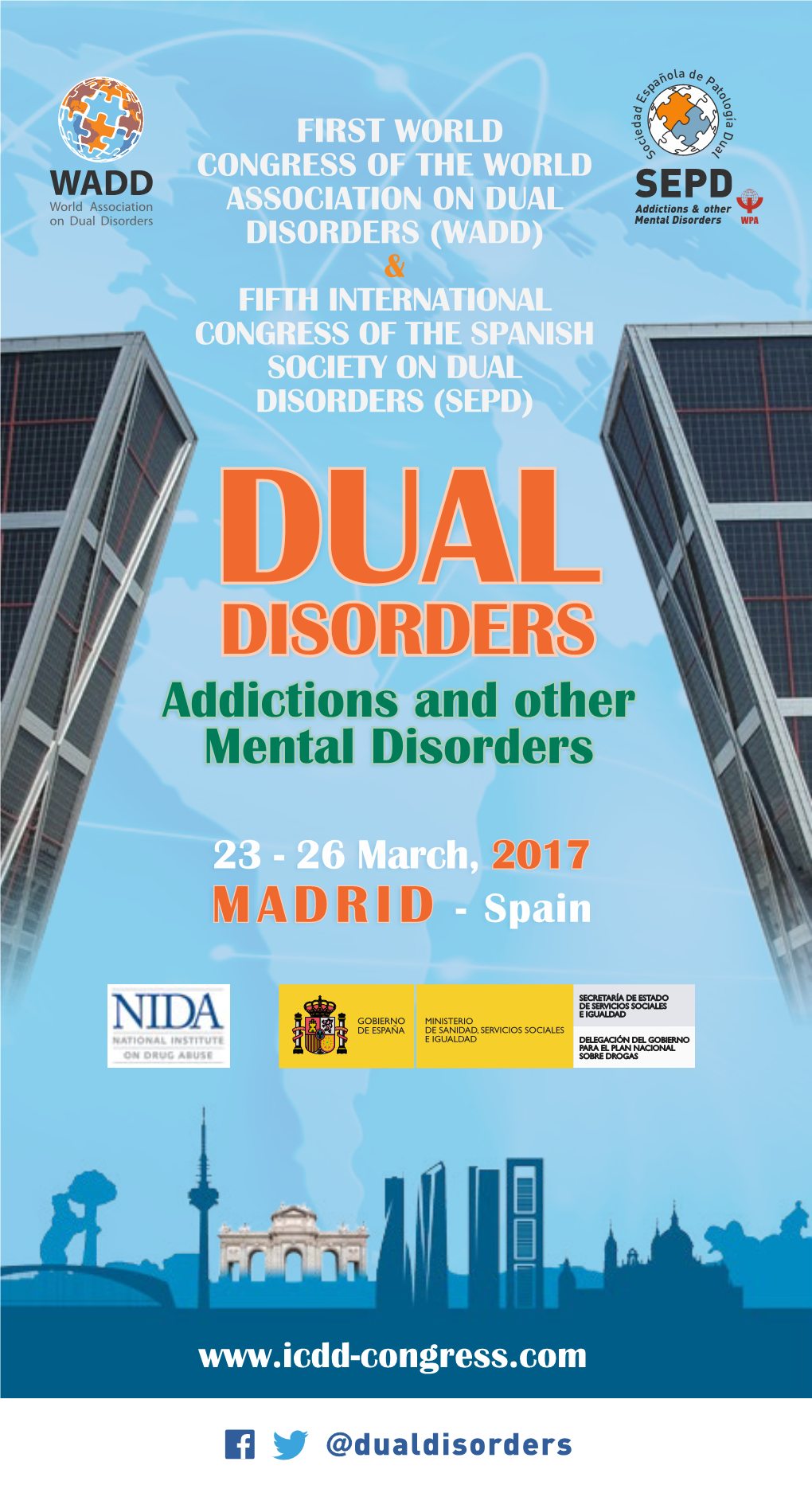 1St World Congress of the World Association on Dual Disorders