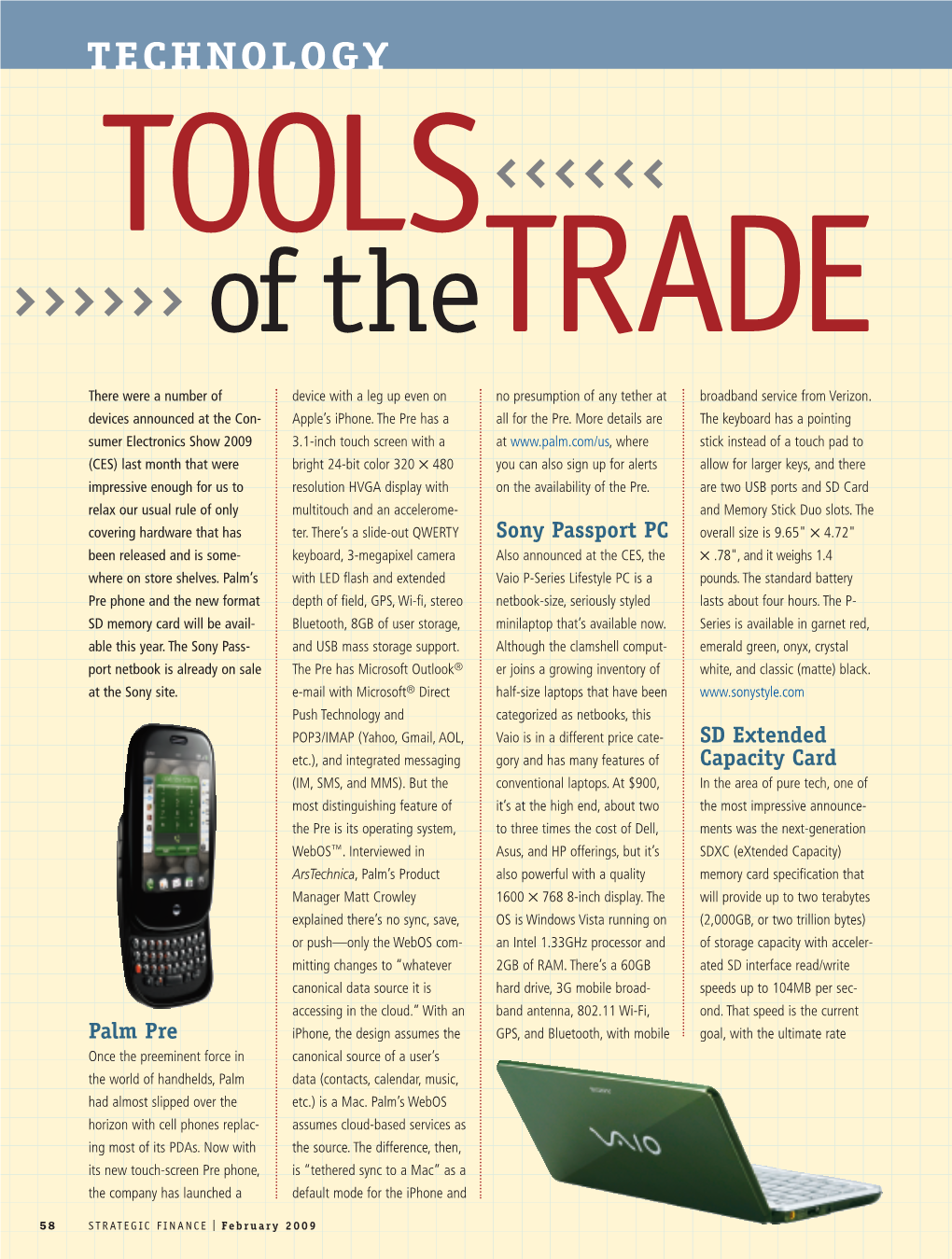 TECHNOLOGY TOOLS of Thetrade