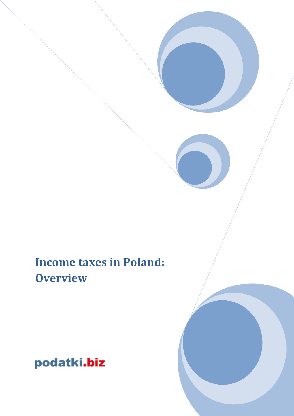 Income Taxes in Poland: Overview