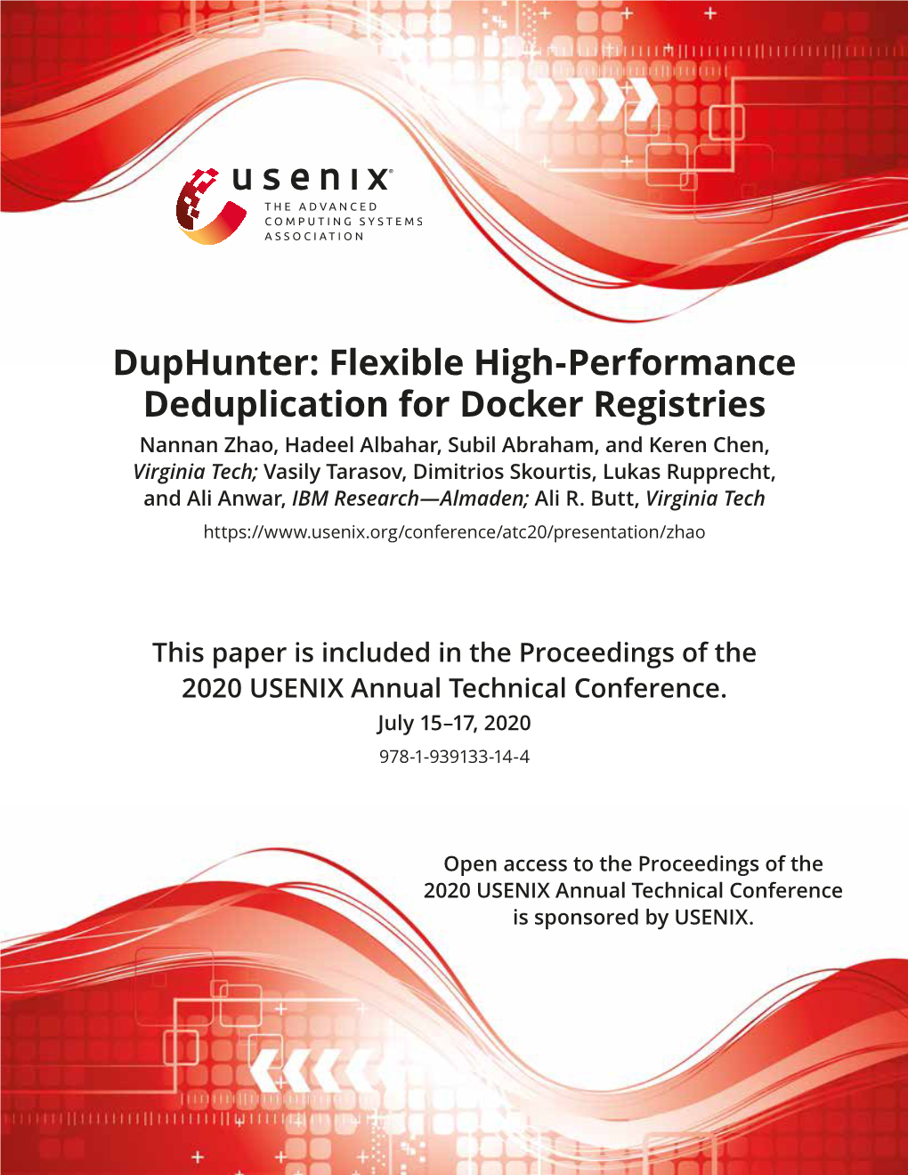 Flexible High-Performance Deduplication for Docker Registries