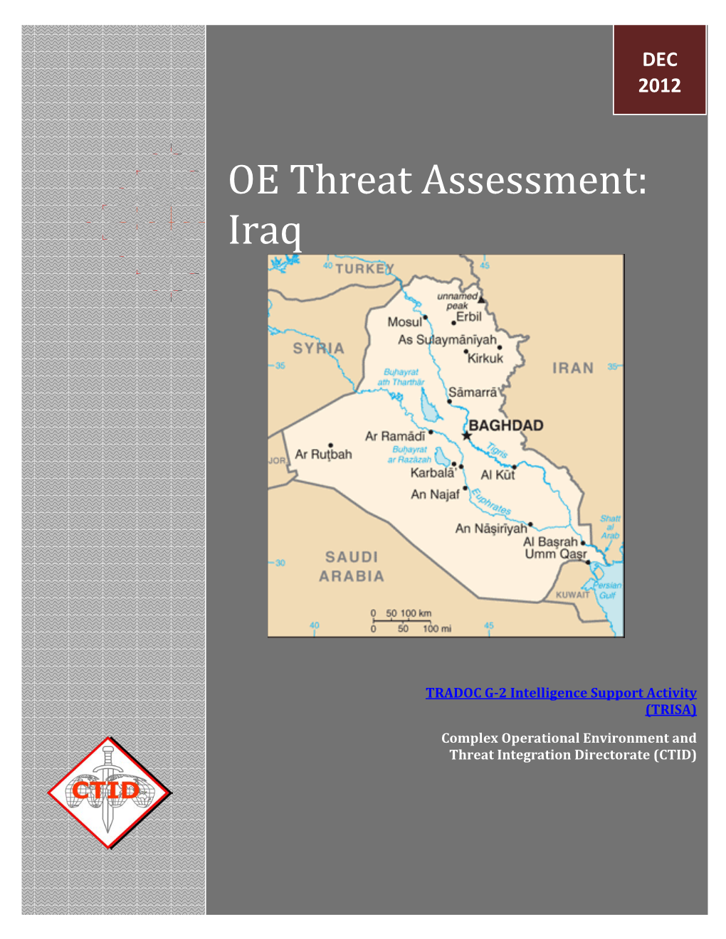 OE Threat Assessment: Iraq