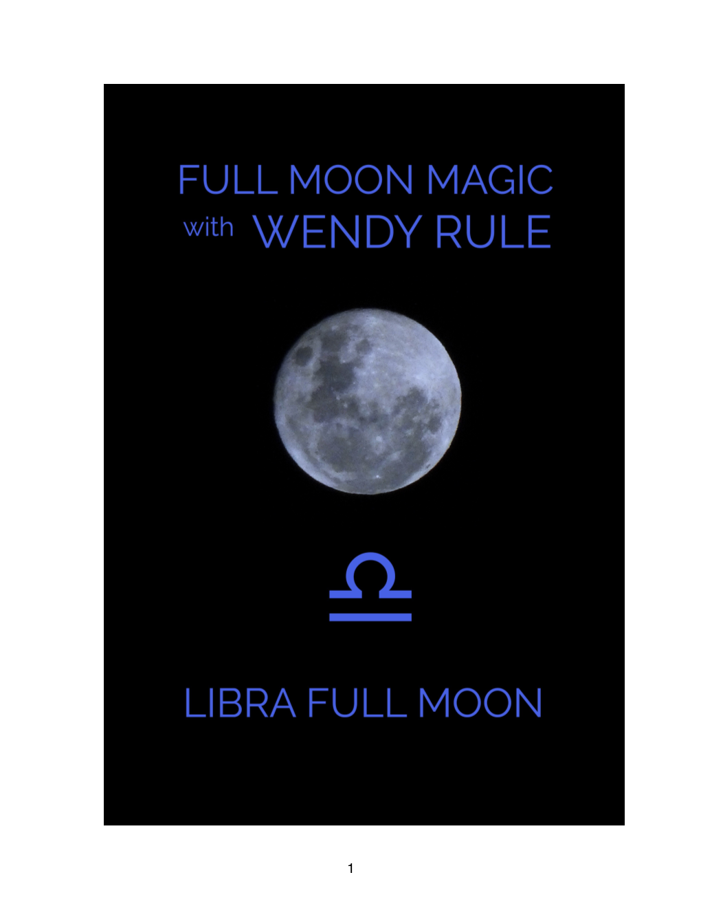Libra Full Moon Magic
