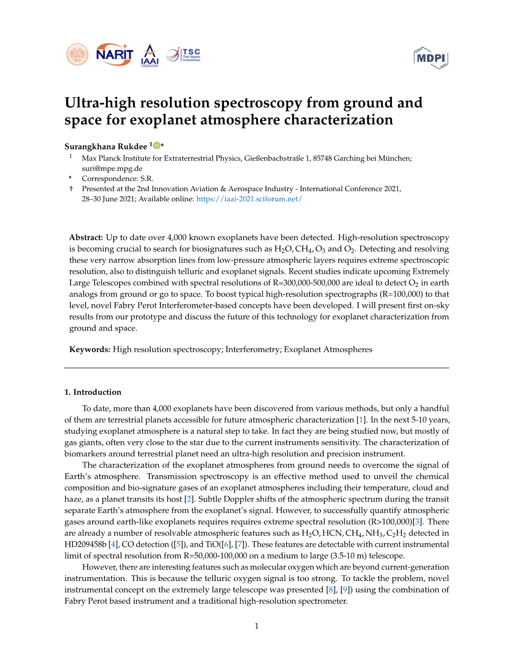 Ultra-High Resolution Spectroscopy from Ground and Space for Exoplanet Atmosphere Characterization