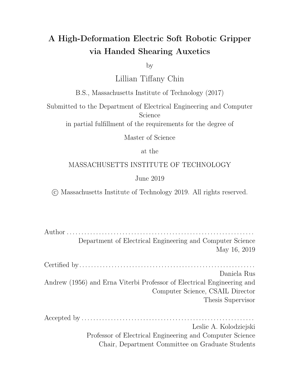 A High-Deformation Electric Soft Robotic Gripper Via Handed