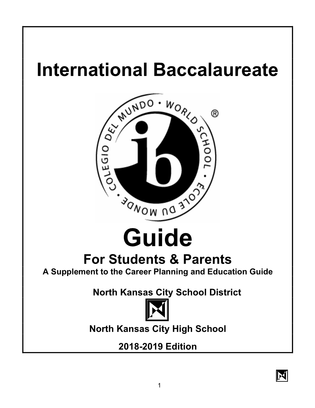 International Baccalaureate Diploma Guide