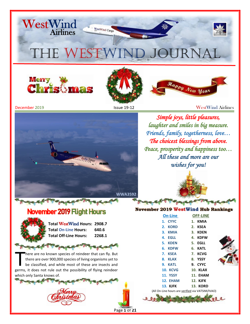 The Westwind Journal
