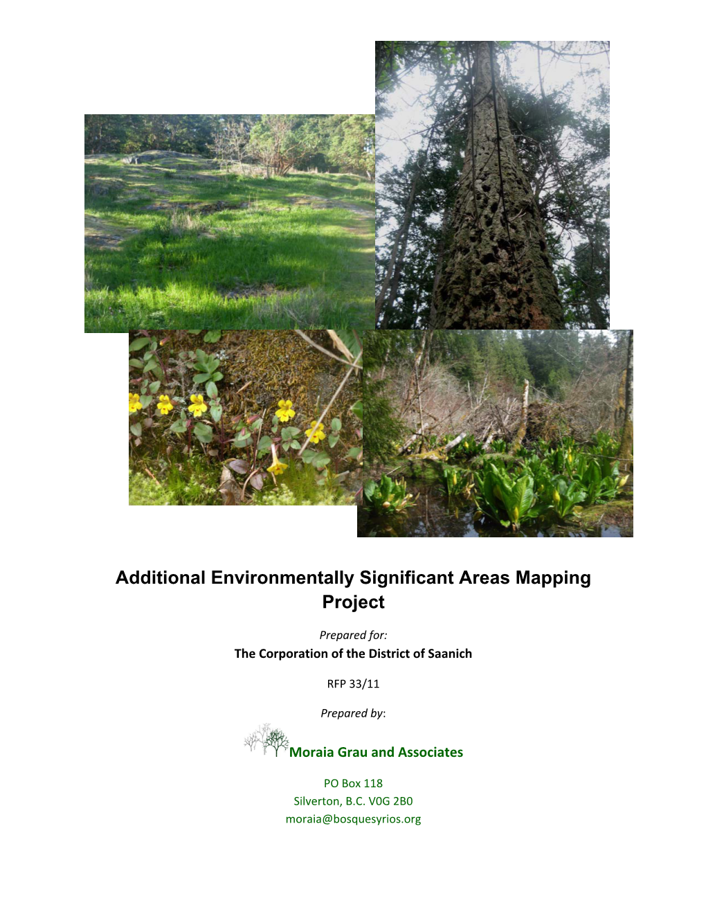 Additional Environmentally Significant Areas Mapping Project