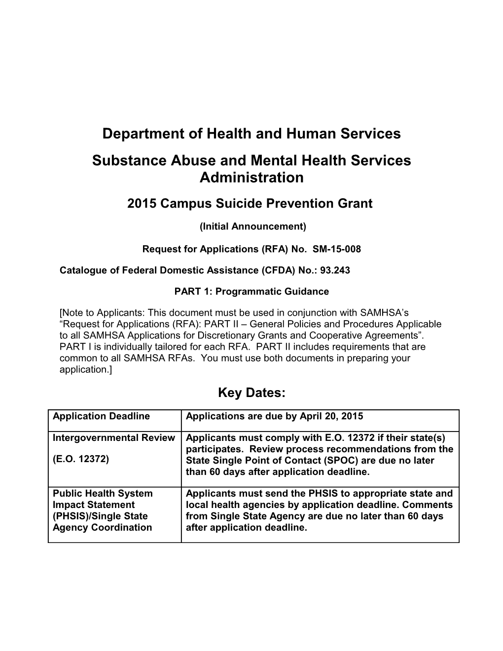 Department of Health and Human Services s27