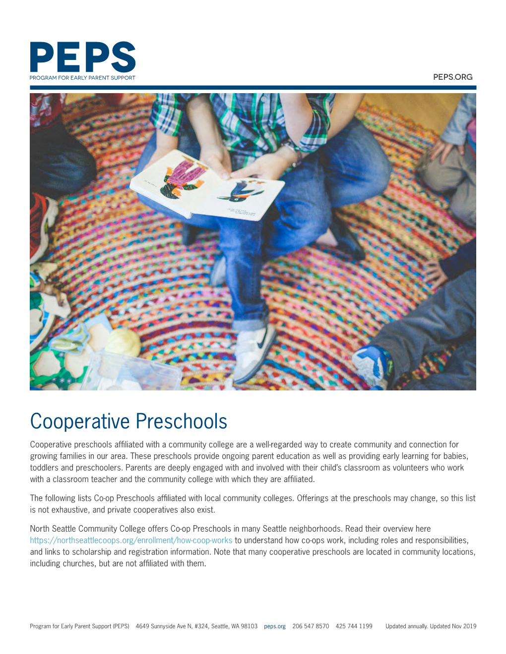 Cooperative Preschools