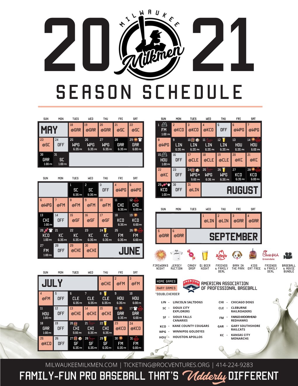 Season Schedule