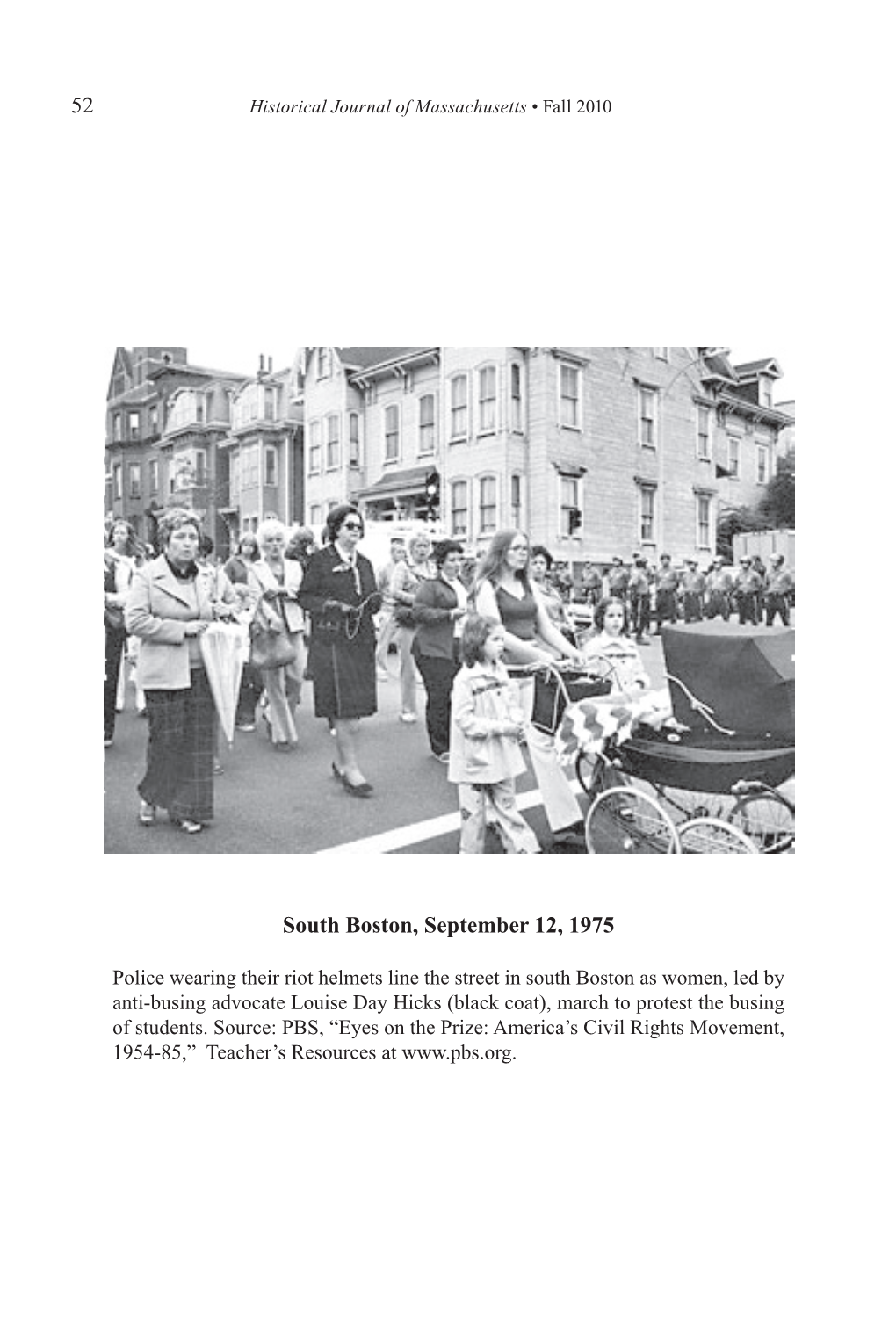 Militant Mothers”: Boston, Busing, and the Bicentennial of 1976