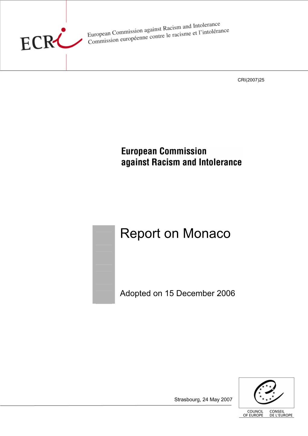 Monaco Report