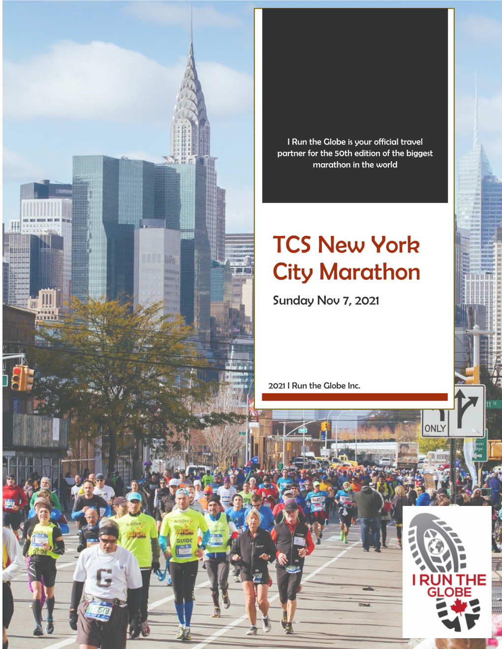 TCS New York City Marathon Sunday Nov 7, 2021