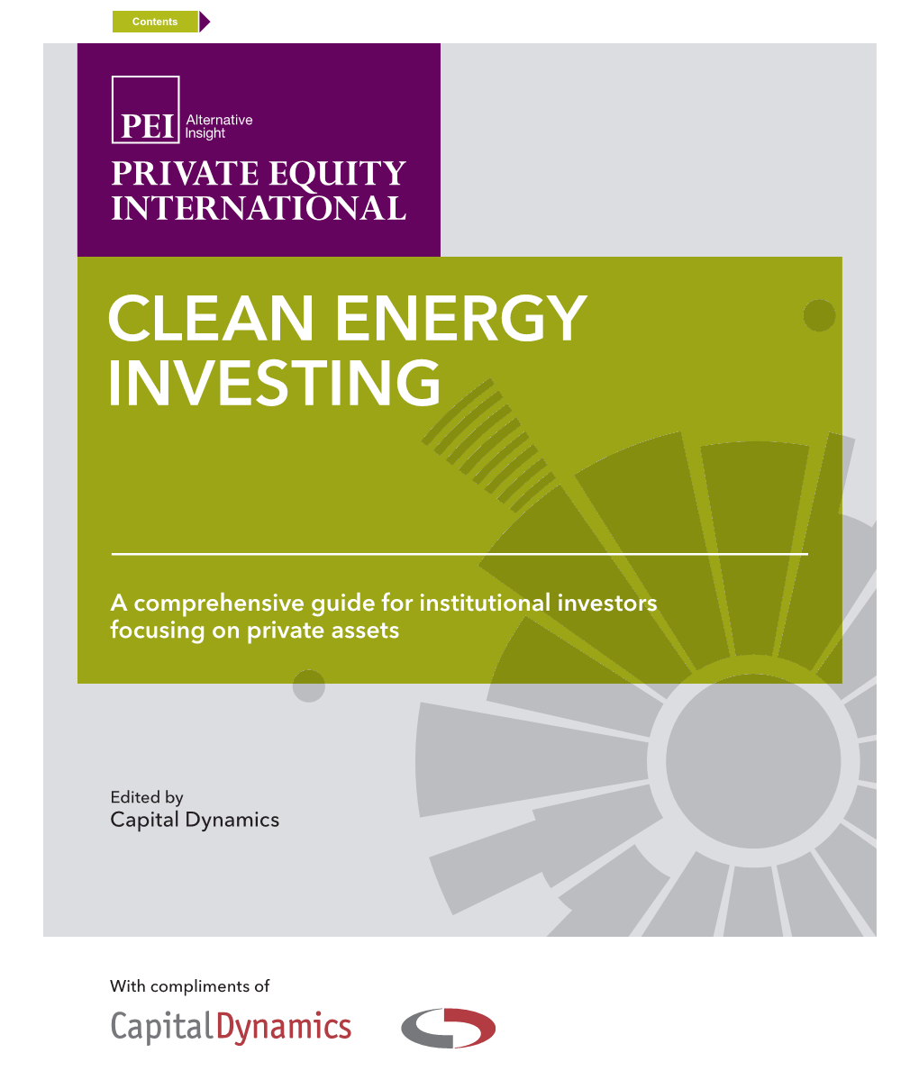 Clean Energy Investing